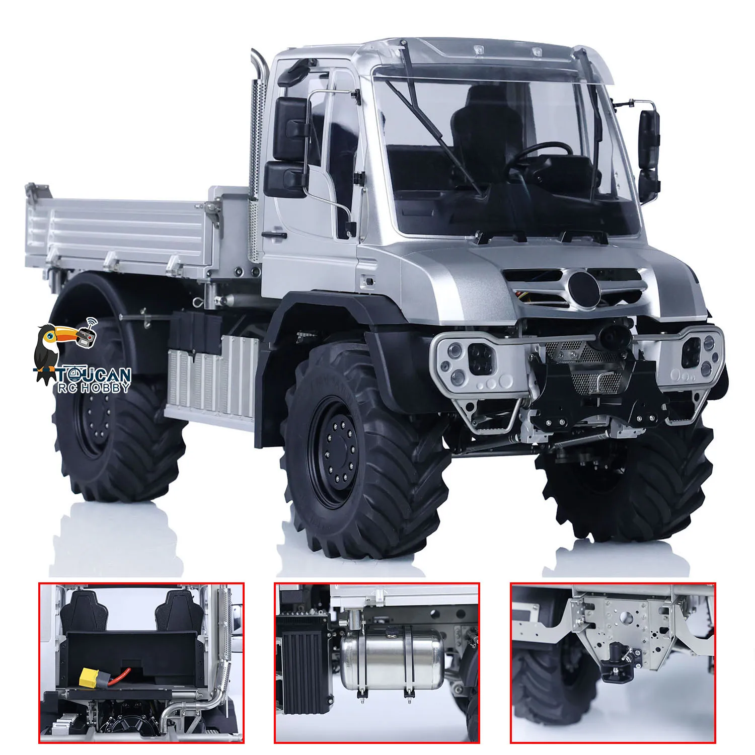 U535 RC Off-road Car 4X4 Radio Control 1/14 RC Climbing Cars Trucks Crawler 3 Speed Transmission Vehicle Light Sound Model Toys 