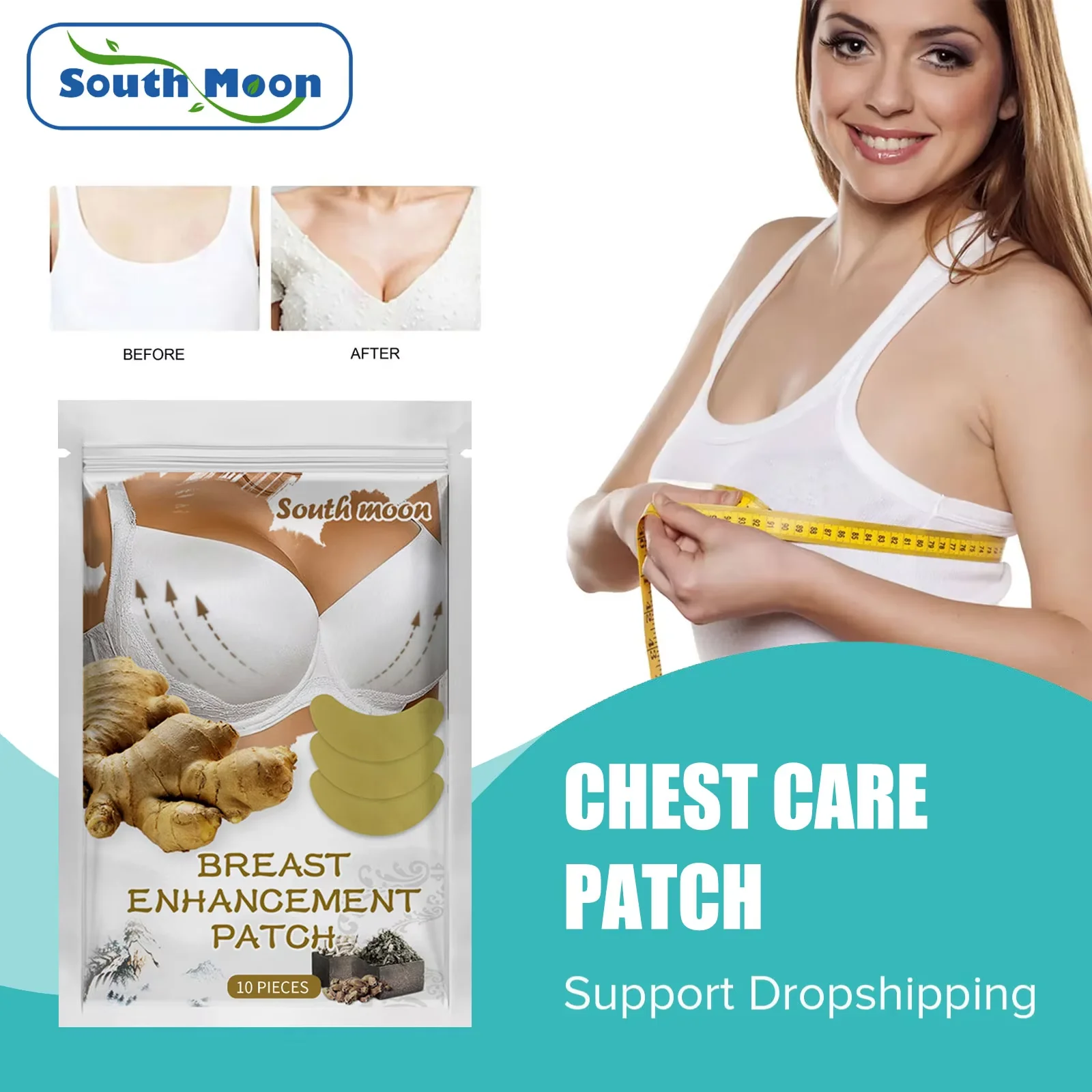 Breast Enlargement Patch Bust Up Care Lifting Firming Breast Promote Female Hormone Prevent Sagging Chest Enhancement Sticker