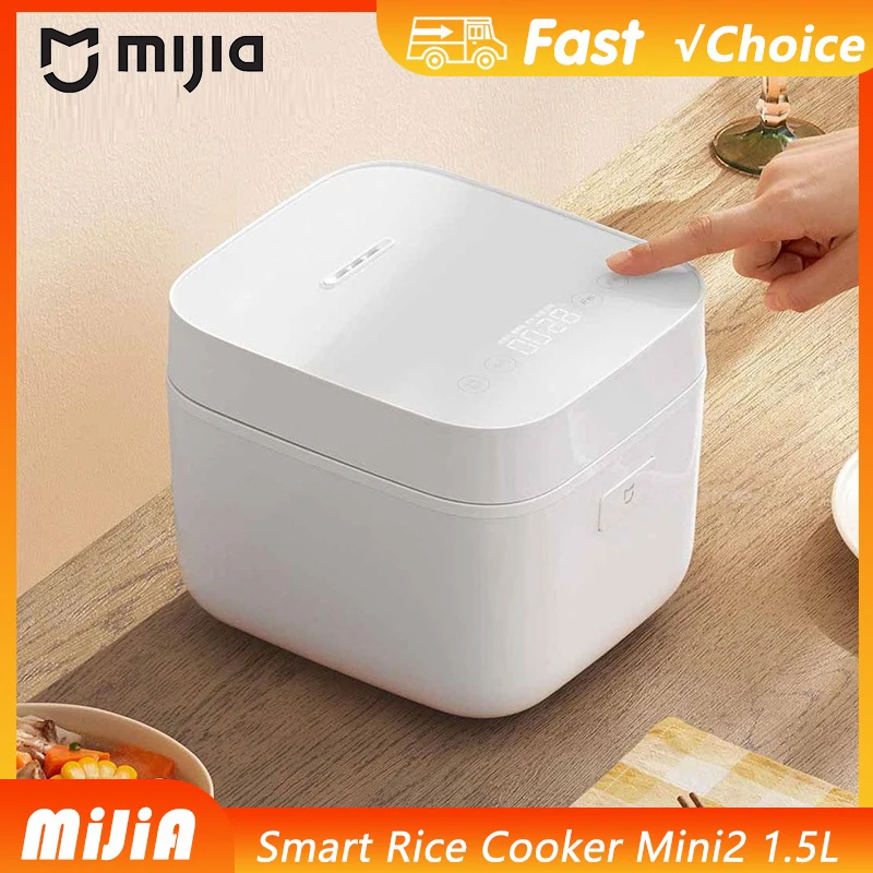 Original Mijia Smart Rice Cooker Mini 2 1.5L Electric Cooking Pot Utensils Multicooker for Kitchen Devices MiHome App