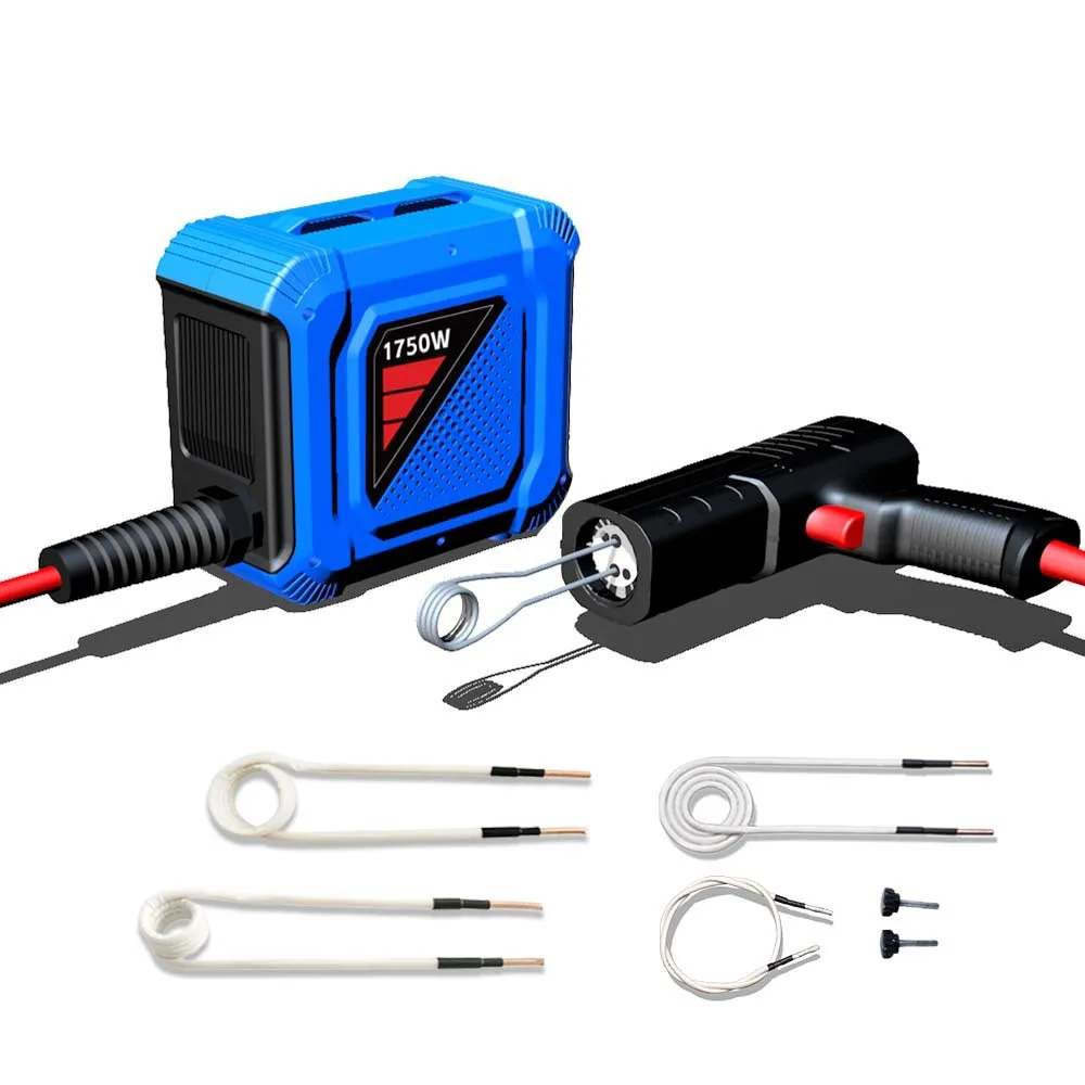 מחממת אינדוקציה ניידת מסוג 1800W עם פיצוץ 110V/220V ללא להבה לתיקון רכבים וכלי הסרת ברגים