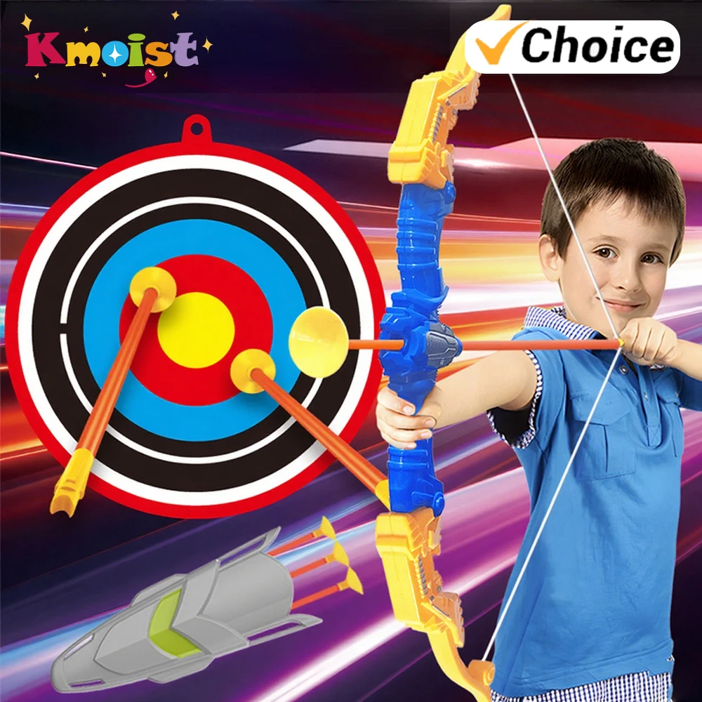Pijl en boog Set Indoor Jongens Kinderspeelgoed Sport Schieten Speelgoed Ouder-kind interactie Buitenspeelgoed voor kinderen Kerstcadeaus