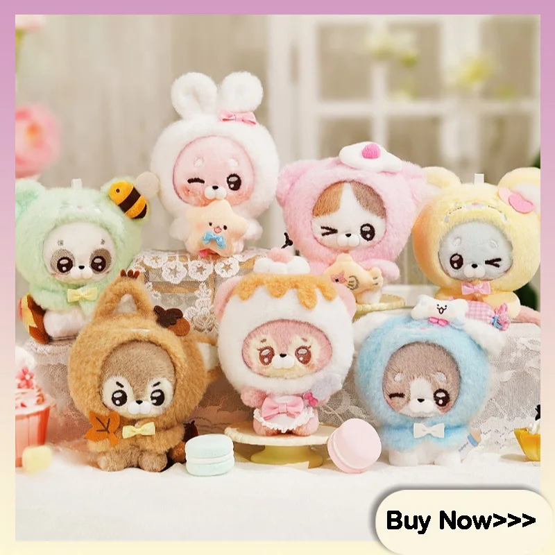 

Abfun Handspupu Series Plush Blind Box Toy Cat Doll Surprise Birthday Mystery Box Gifts Girl Cute Cartoon Exquisite Bag Pendant