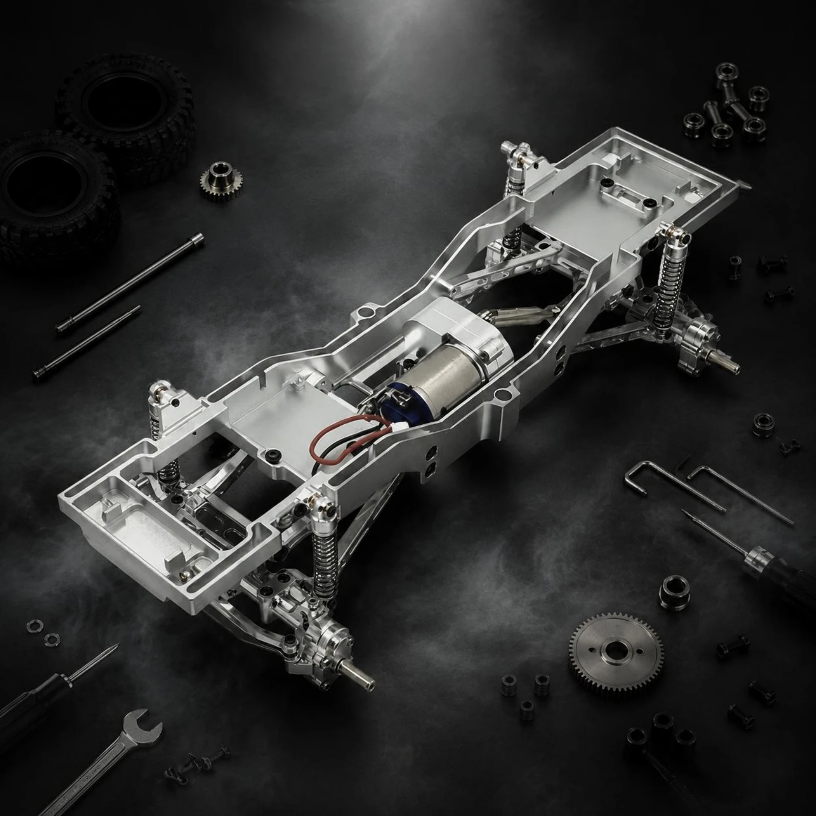 โครงแชสซีโลหะสำหรับรถบังคับวิท - Rc Hobby Center บทวิจารณ์และราคา