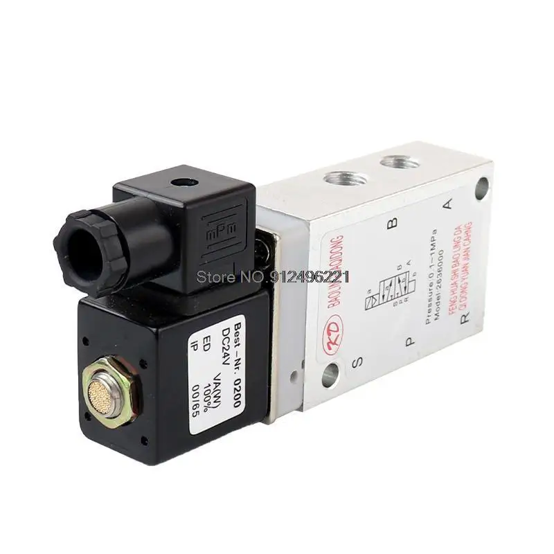 

Solenoid Valve 2636000 F DC24V 5/2 Way 2636000F DC24V Single Electric Control Valve 2636000B