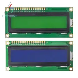 LCD1602 1602 module Blue green screen 16x2 Character LCD Display Module HD44780 Controller blue blacklight