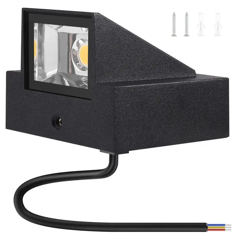 Exquisite-5W Modern LED Wall Light Outdoor Waterproof Wall Lamp Perfect For Corridor Courtyard Gate Terrace Balcony Garden