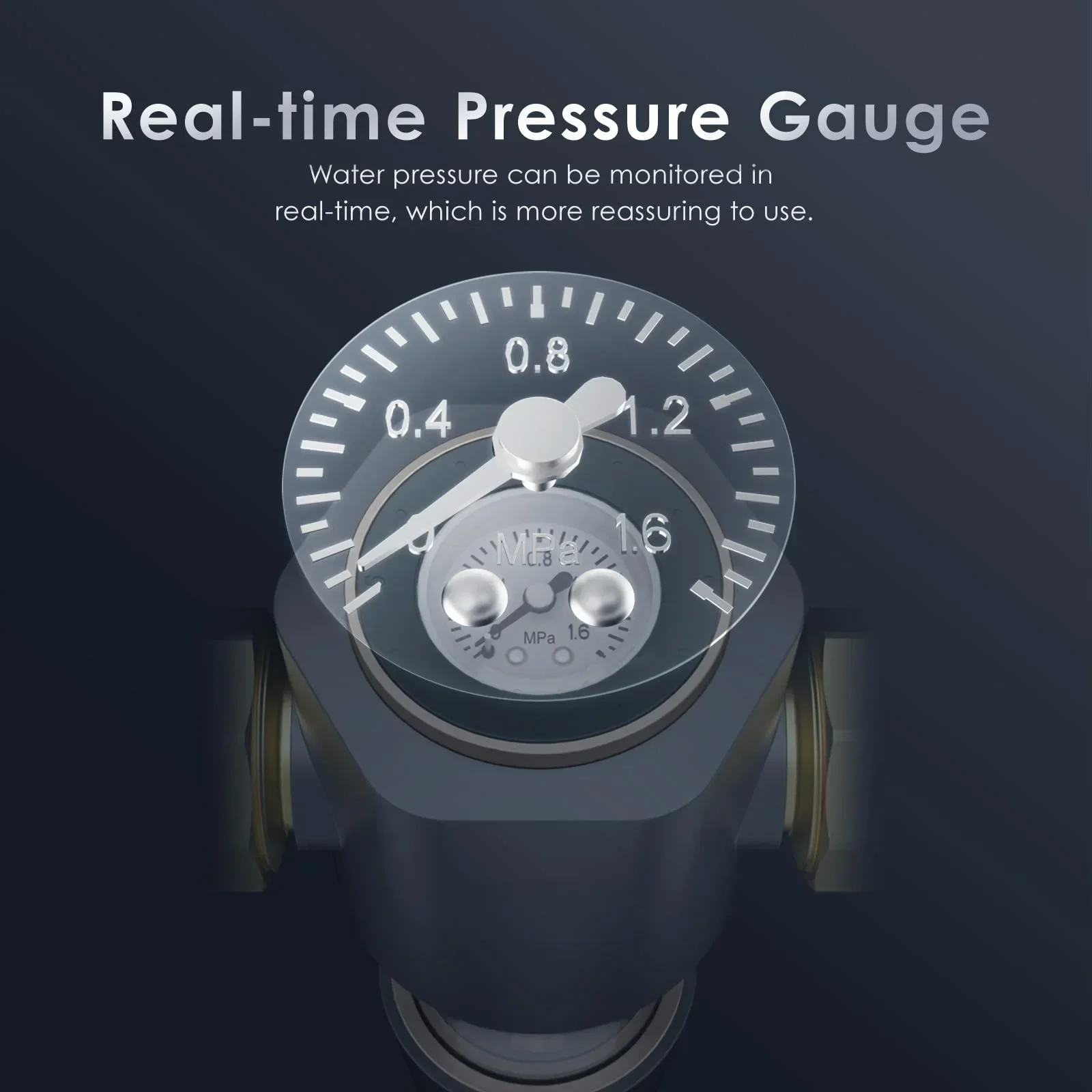 2025New السيارات التلقائي فلاشينغ الغسيل العكسي المسبق تدور أسفل الرواسب تصفية المياه نظام تنقية المنزل كله المركزي