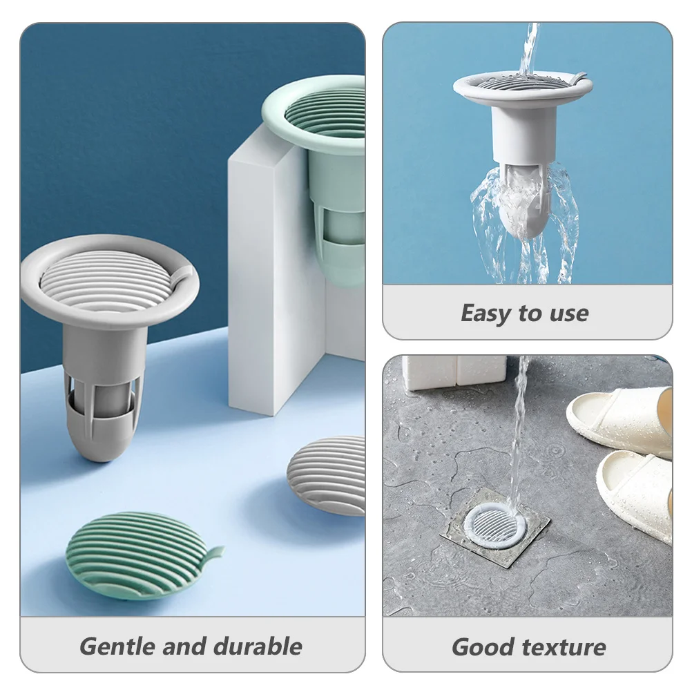 1 قطعة غطاء لبالوعة بالأرضية كفاءة رائحة مقاوم للأحماض مقاومة الحمام المطبخ مصفاة سدادة الطابق استنزاف الختم الأساسية