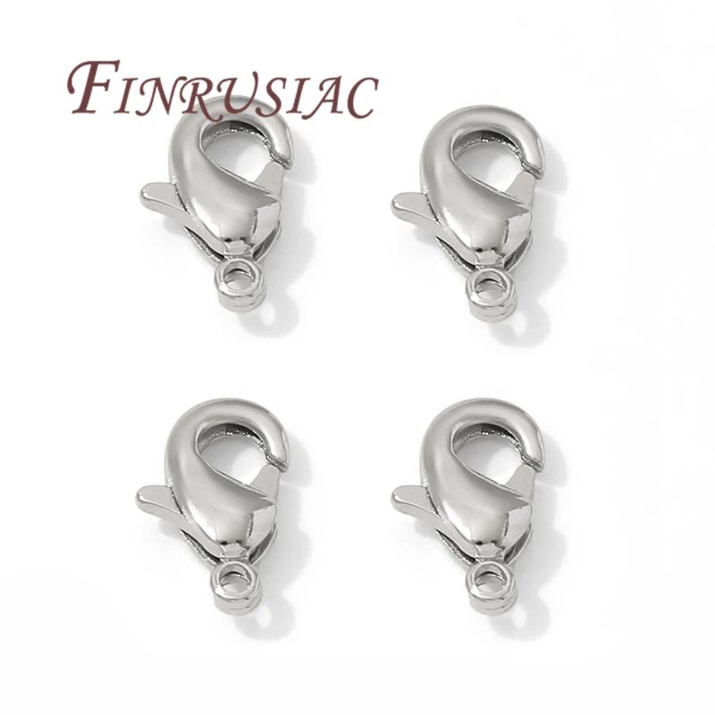 10mm 12mm 18K Vergulde Karabijn Voor Sieraden Maken, DIY Armbanden Kettingen Accessoires, connectoren Sluiting