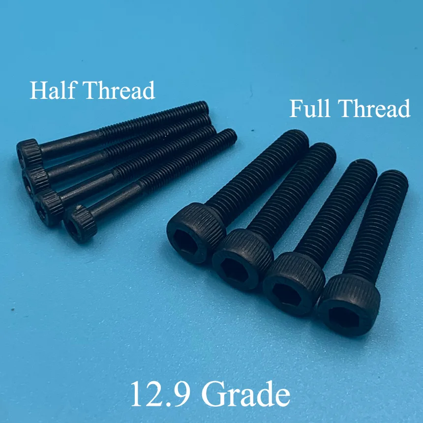 

M16*65/70/75/80/90/100/110mm 12.9 Grade Carbon Steel Full Half Thread DIN912 Cap Cup Allen Head Bolt Hex Hexagonal Socket Screw