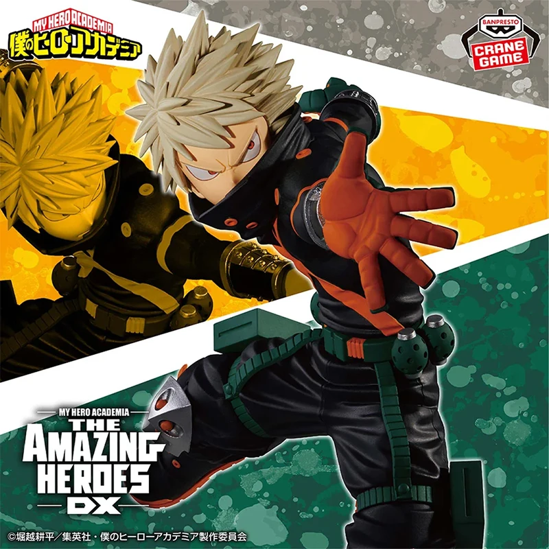 In Stock Original Banpresto The Amazing Heroes Dx My Hero Academia Katsuki Bakugo Anime Action Figure Model Boxed Toys Gift