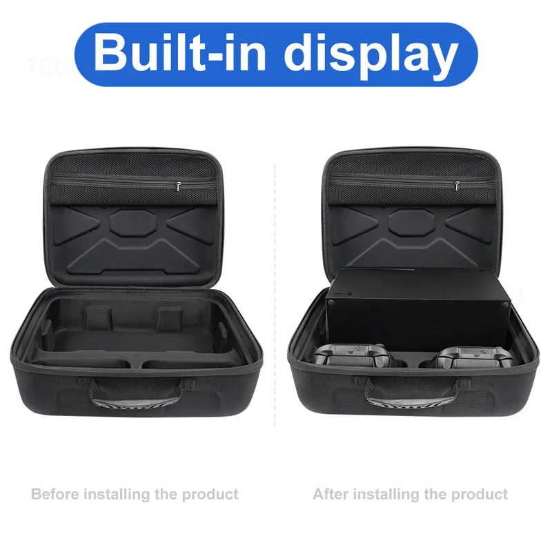 Organizer For Xbox Series S X Box Bag Gamepad Game Console Controller Storage Travel Suitcase Accessories Carry Case Tool Funda