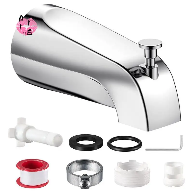 A11E-Universal Bathtub Tub Spout With Diverter, Fits 1/2