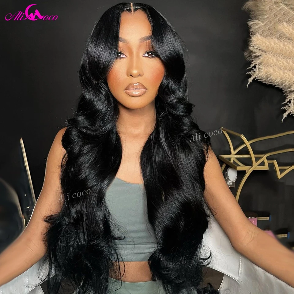 Ali Coco 36 38 Inches 250 Density Body Wave Wig 13x4 13x6  display picture 2