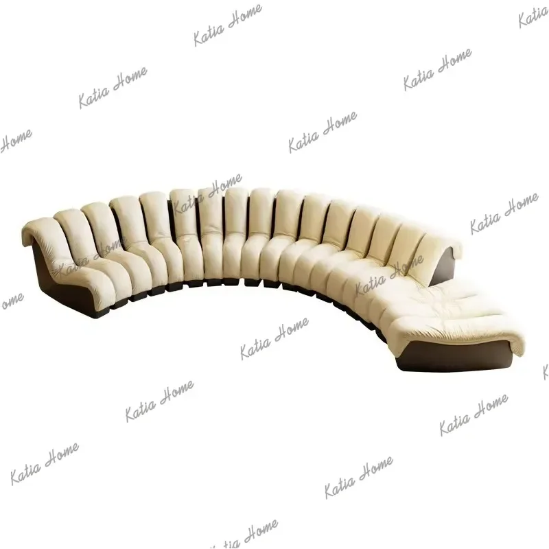 Factory Direct European Modern Living Room Sofas White Classic Soft Curved Living Room Sofas Puff Lounge Fauteuils De Salon Furn