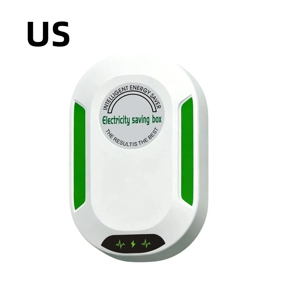 US/EU/UK Adapter Electricity Saving Box Stable Performance Power Save Electric Energy Saver Saver Cost Reducing Smart