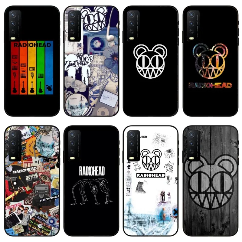 Radiohead Bear Smart Cell Phone Case for VIVO Y95 Y93 Y31 Y20 V19 V17 V15 Pro X60 NEX Black Soft Phone Cover Funda