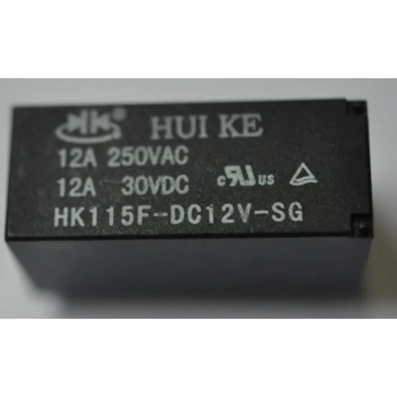 

Free shiping wholesale 10pcs/lot relay HK115F-DC12V-SG