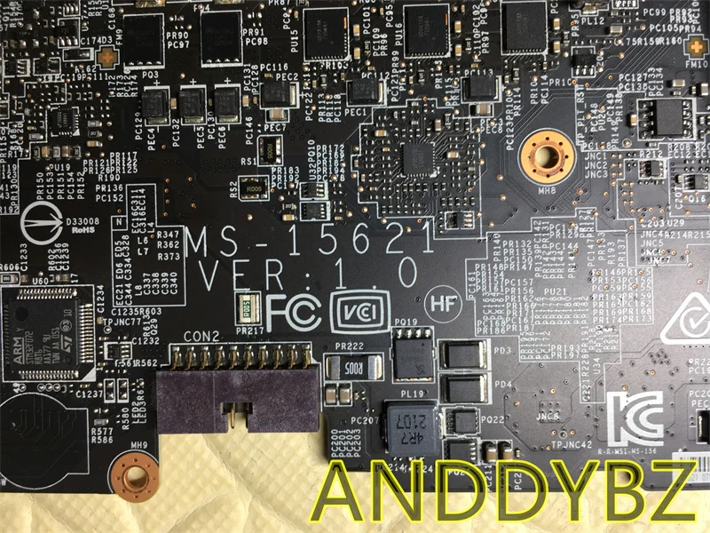 MS-15621 FOR MSI Stealth 15M LAPTOP MOTHERBOARD WITH I7-1185G7 CPU AND GTX1660TI TEST OK