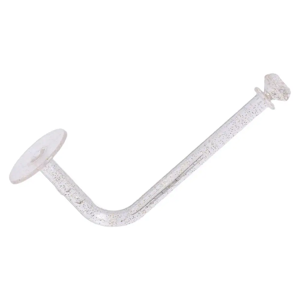 2pcs Plastic Hat Racks Portable Self Adhesive Diamond Style Paper Towel Rack Clear Caps Organizer Hooks Wall