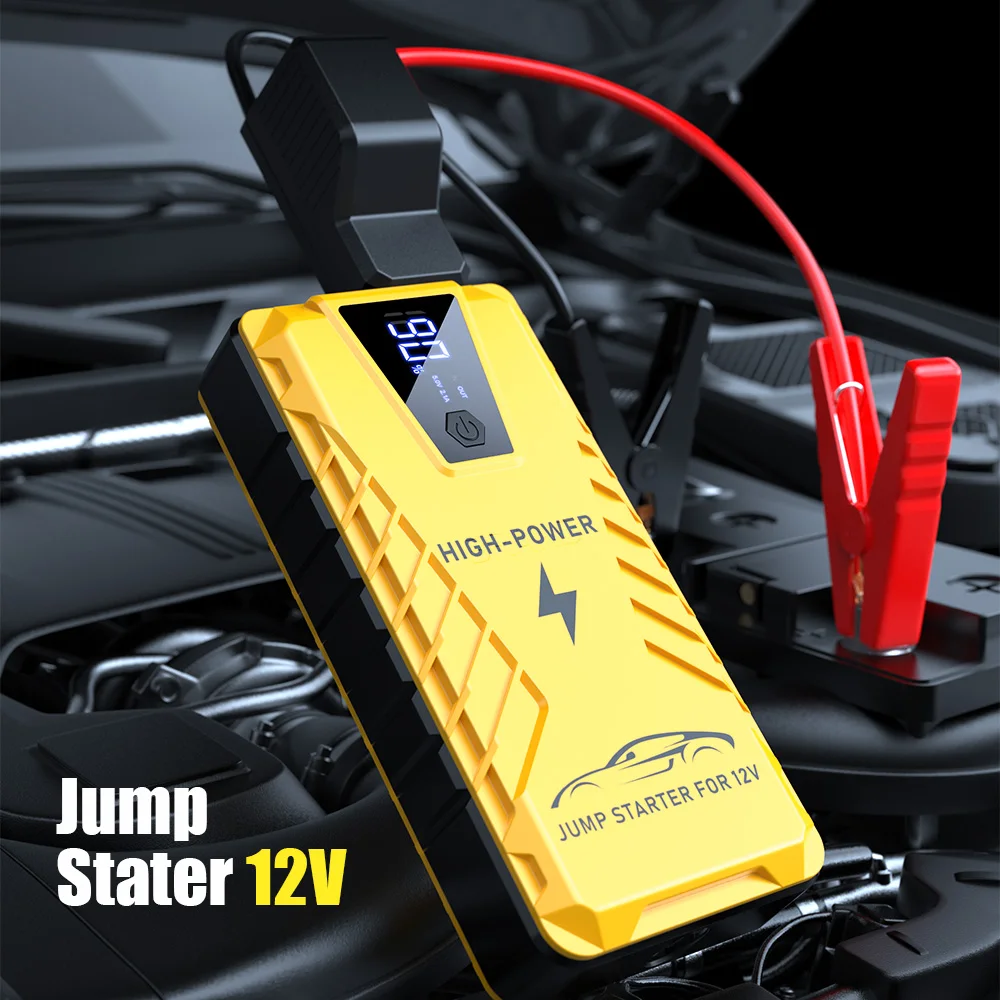Car Battery Power Bank 4000A Jump Starter Portable Charger Car Booster 12V Auto Starting Device Emergency Car Battery Starter