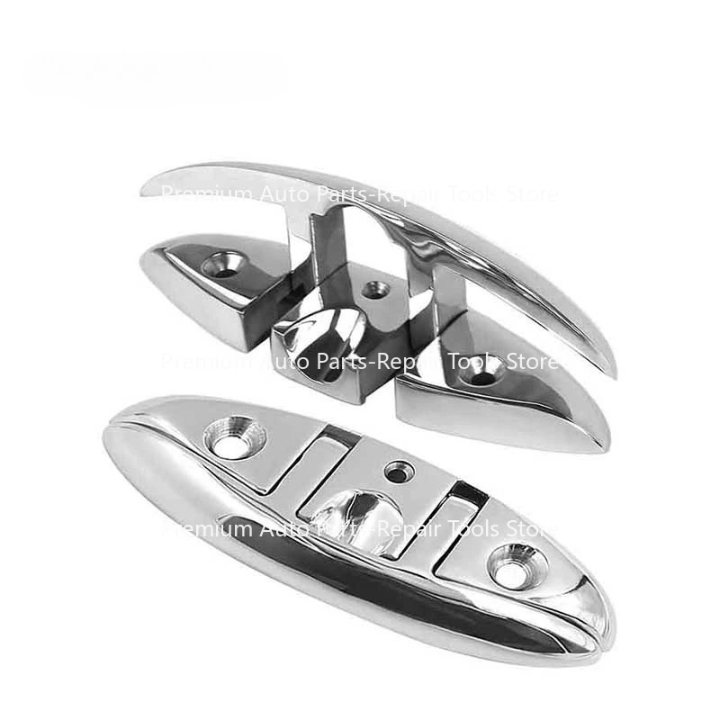 

Нержавеющая сталь 316: Невидимый кабельный болт 5/6/8 дюймов для яхт и каяков, складной кабельный болт-крюк (Croissant)