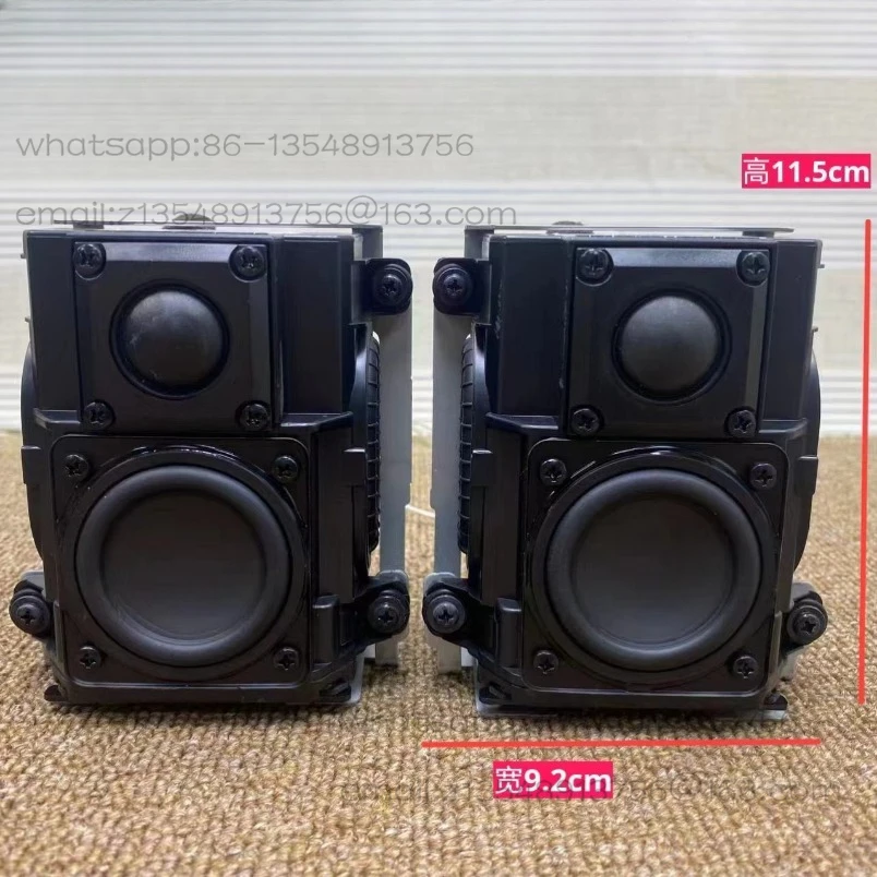 Disassemble the original, two-frequency passive double-vibration film speaker, computer and automobile use