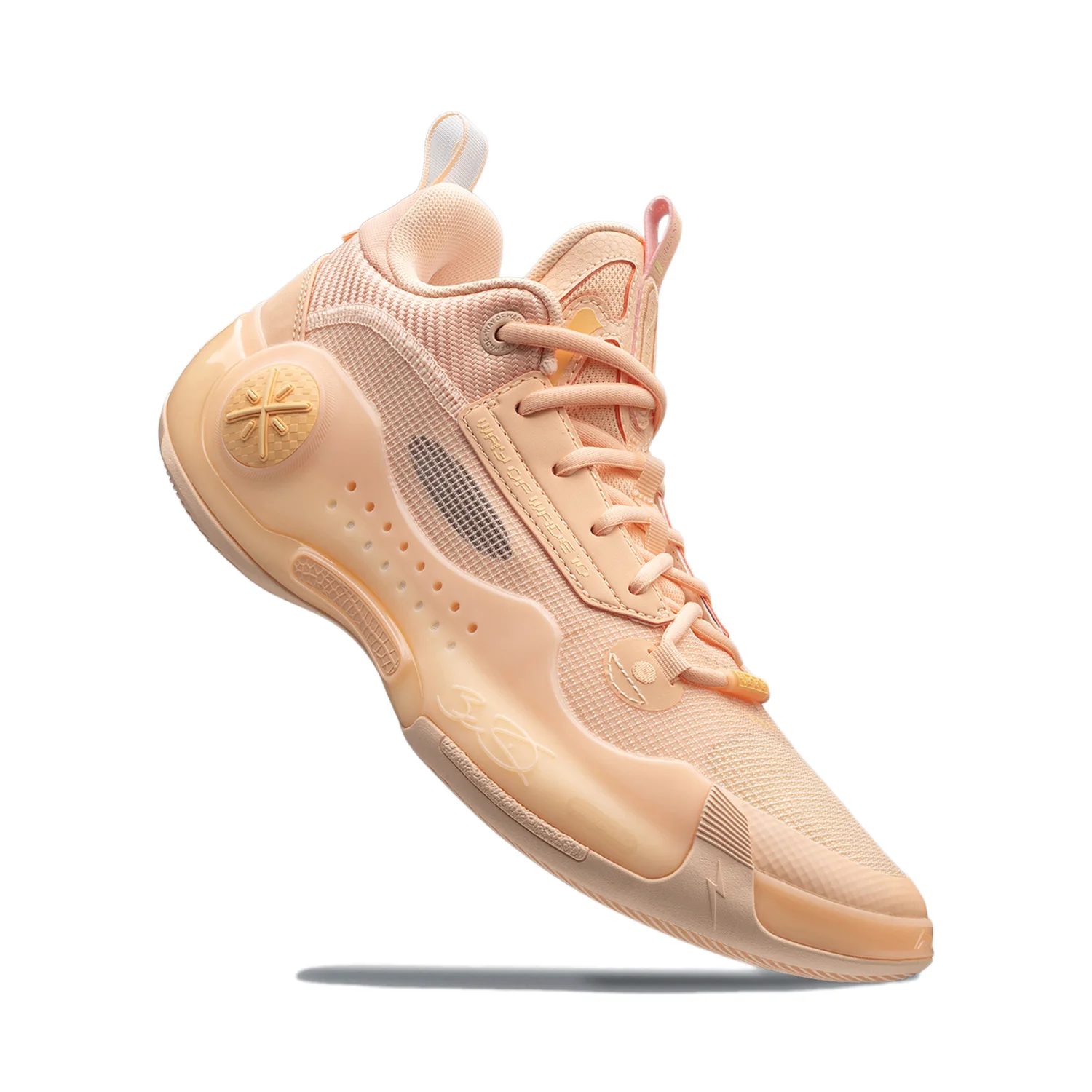 Li-Ning メンズ WAY OF WADE 10 LOW プロバスケットボールシューズ カーボンプレートクッション裏地 WOW 10 競技スニーカー ABAS083