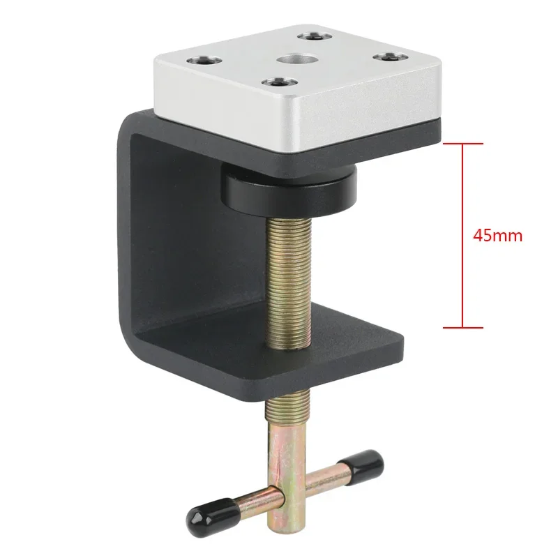 Universele Verstelbare Draairichting Arm Microscoop Beugel Tafelklem 50Mm 76Mm Voor Stereo Trinoculaire Microscoop Videocamera