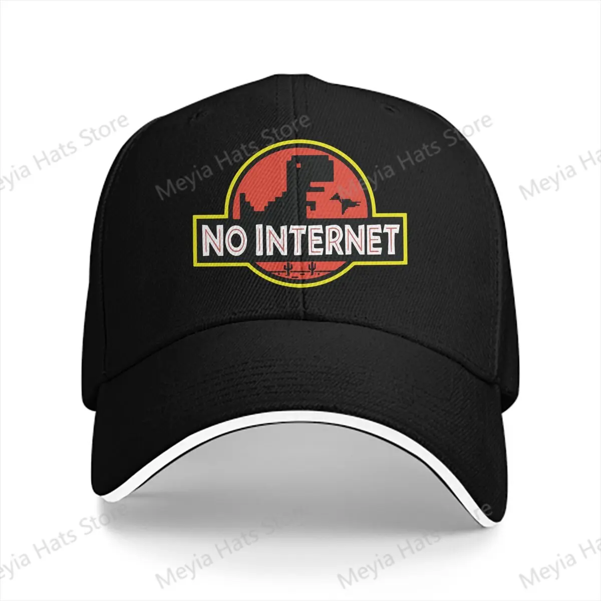 No Internet Men Baseball Caps Peaked Cap Sun Shade Outdoor Hat Kali Linux Root Programmer