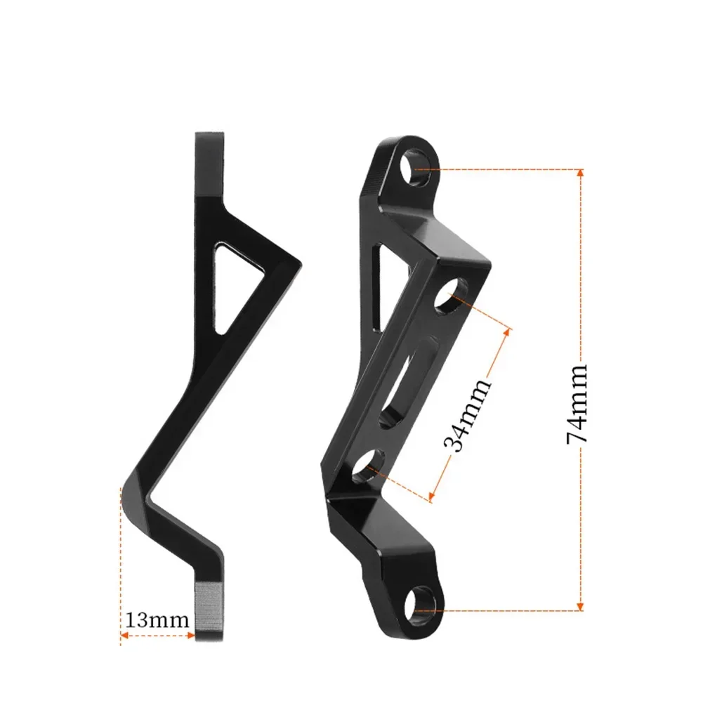 1 Set Bicycle Brake Caliper Mount Adapter Kits Cycling Post To Flat Mount 180/160mm Disc Brake Conversion Seat Part Bikes Tools