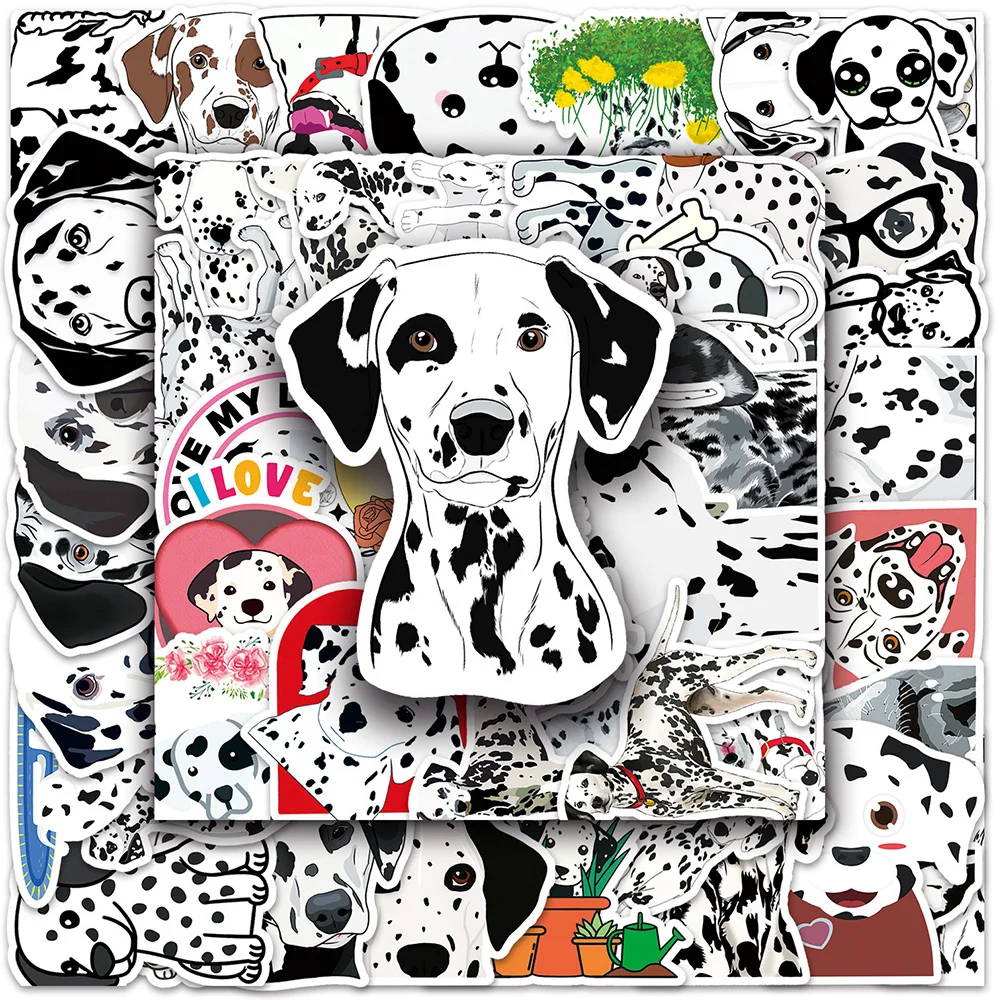 10/30/50pcs 101 Dalmatians Cartoon Stickers Decals DIY Graffiti Scrapbooking Phone Case Laptop Waterproof Cute Sticker Kids Toys