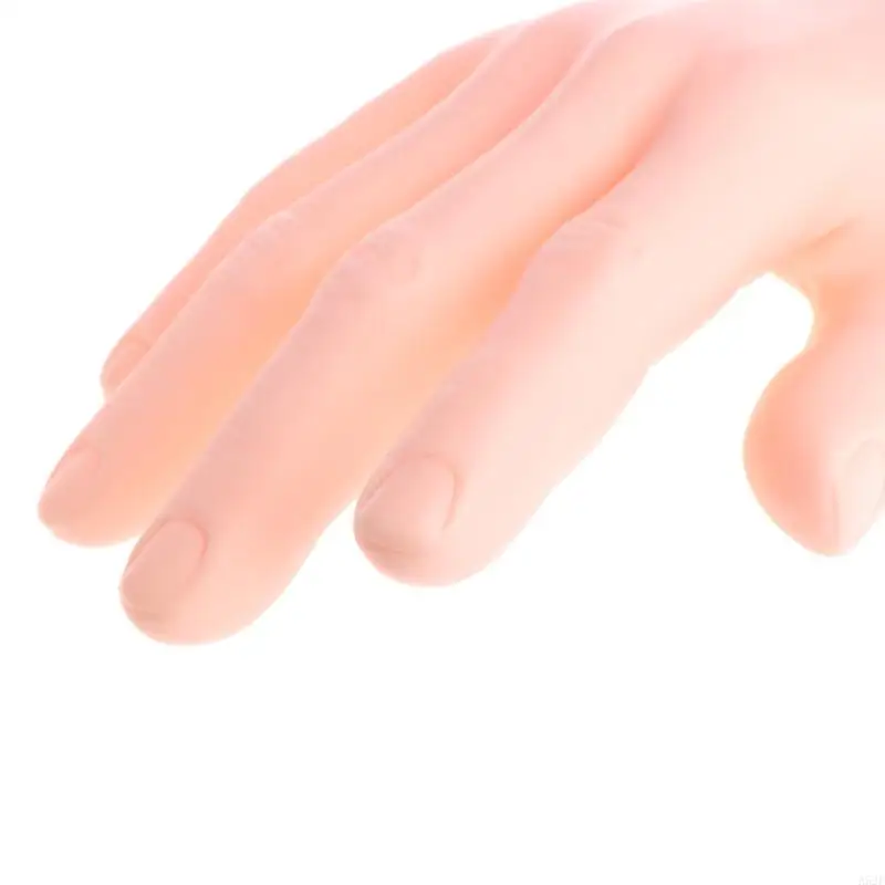A52E Männliche Schaufensterpuppe Hände Modell Display Handschuhe Schmuck Modellständer für Heimdekoration/Juweliergeschäft – Schwarz/Weiß/Hautton – Detail 2