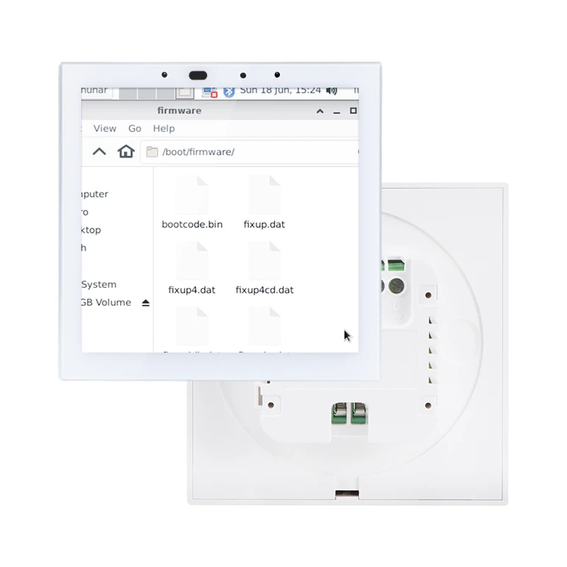 Smart Home Automation Control Touch Panel 4 Inch IPS Touch Screen RK3566 Android /Linux Central Control Panel