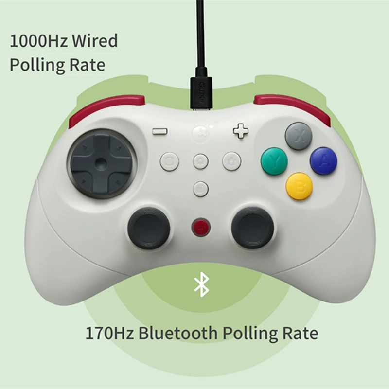 GuliKit Elves 2 Pro Wireless Gaming Controller für Switch 2, Windows, iOS und Android, Hall Joysticks, 1000 Hz Polling Rate Gamepad