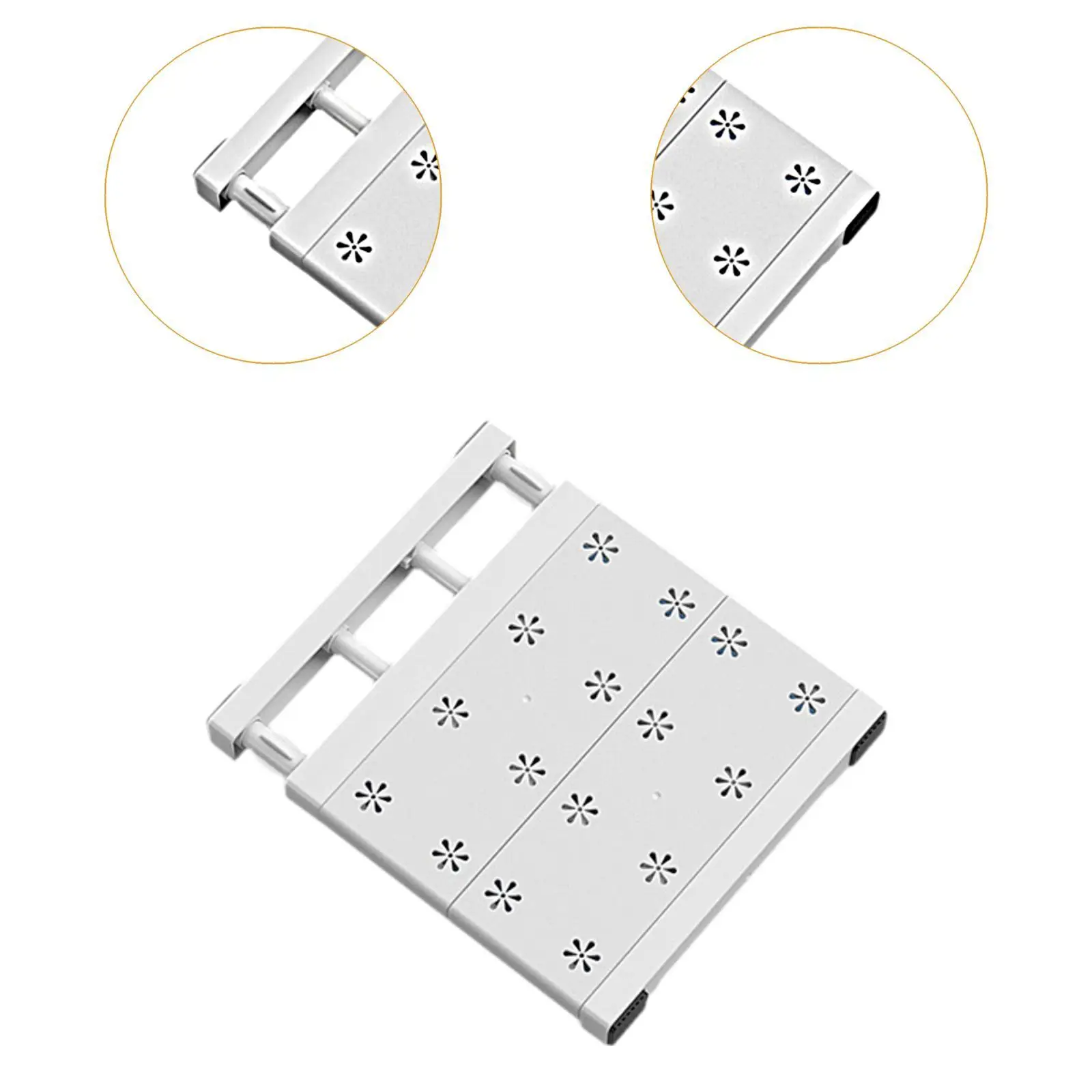 Plastic Drawer Dividers Expandable Adjustable Drawer Organizer Partition for Kitchen Bathroom Wardrobe Closet Storage