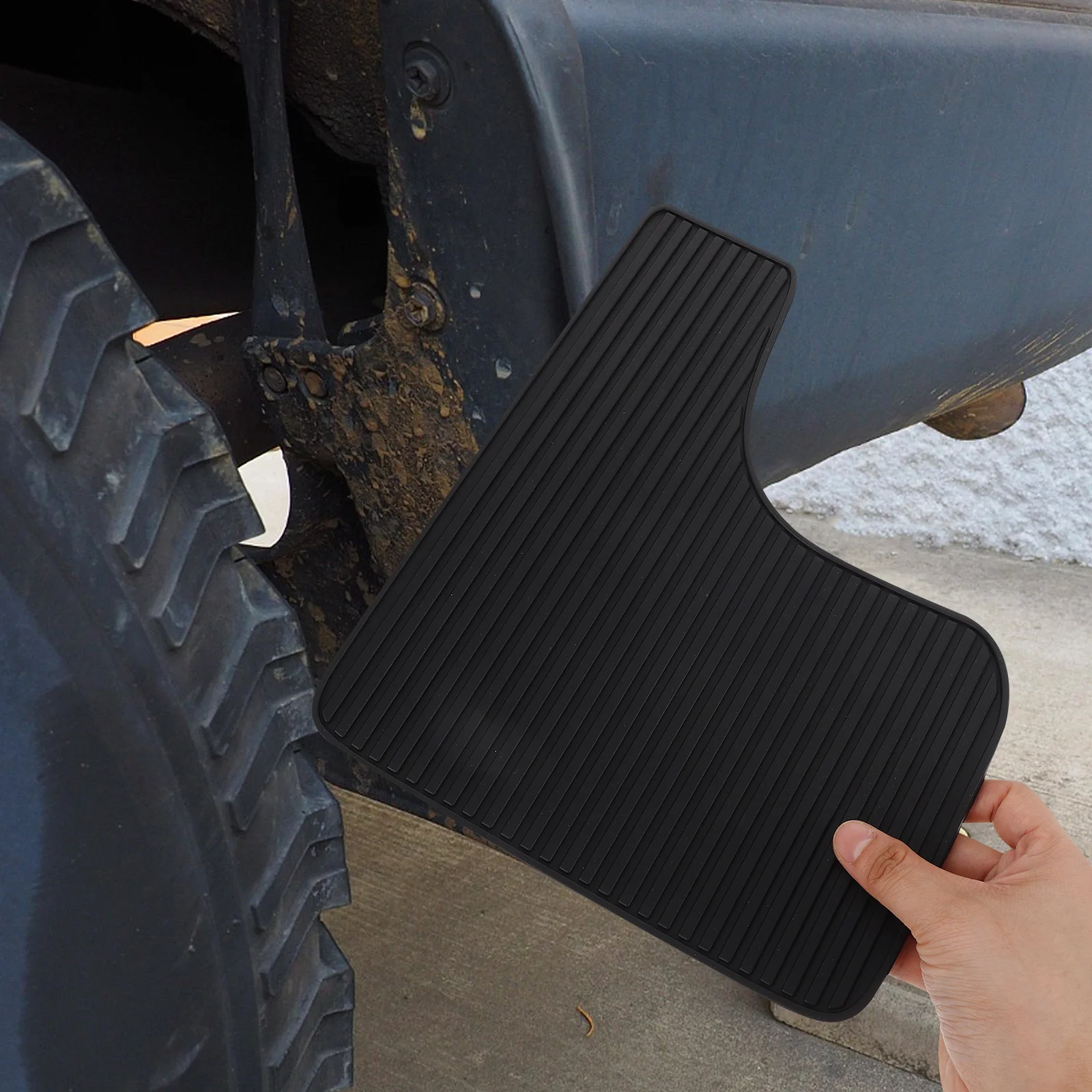 

1Pair Car Exterior Mudguards Splash Guards Wheel Well Covers for Mud Water Splash Protection Wheel Well Covers