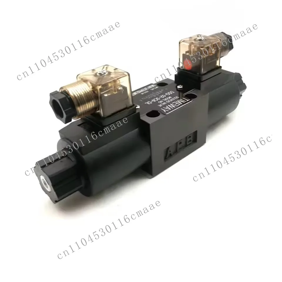 DSG03 Series Yuken 220V Cast Iron Hydraulic Directional Double Solenoid Valve 31.5 Mpa 120l/min