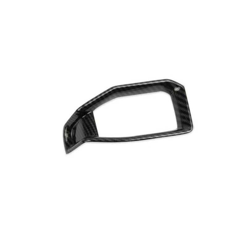 Carbon Fiber Air Outlet Cover, Dashboard Vent Trim, Acessórios Interior para Ford Mustang 2024