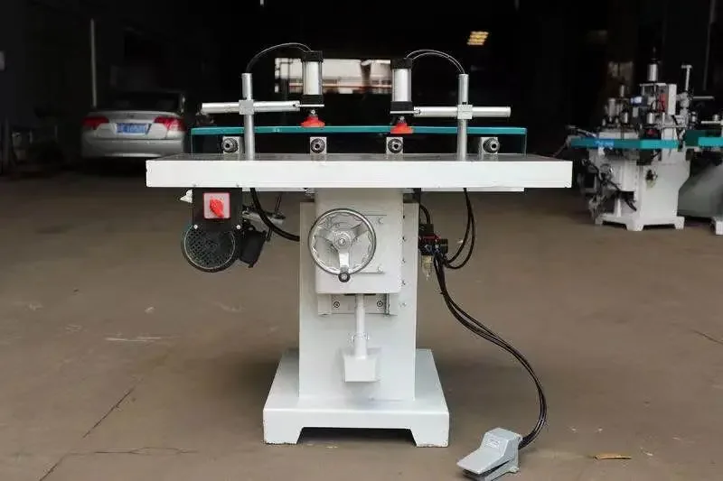 Horizontal Semi Automatic Multi Head Wood Boring Machine 100mm Drilling Depth Multi Spindle Drilling Machine For Wood Working