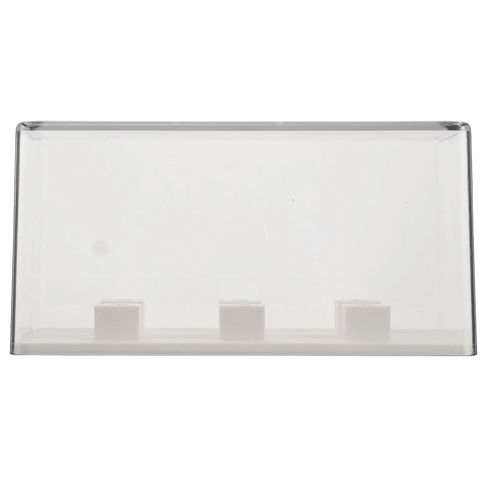 Headshell Cartridge Keeper Transparent Acrylic 4-Position Storage Dust Cover Phono Stylus Protection Turntable Case