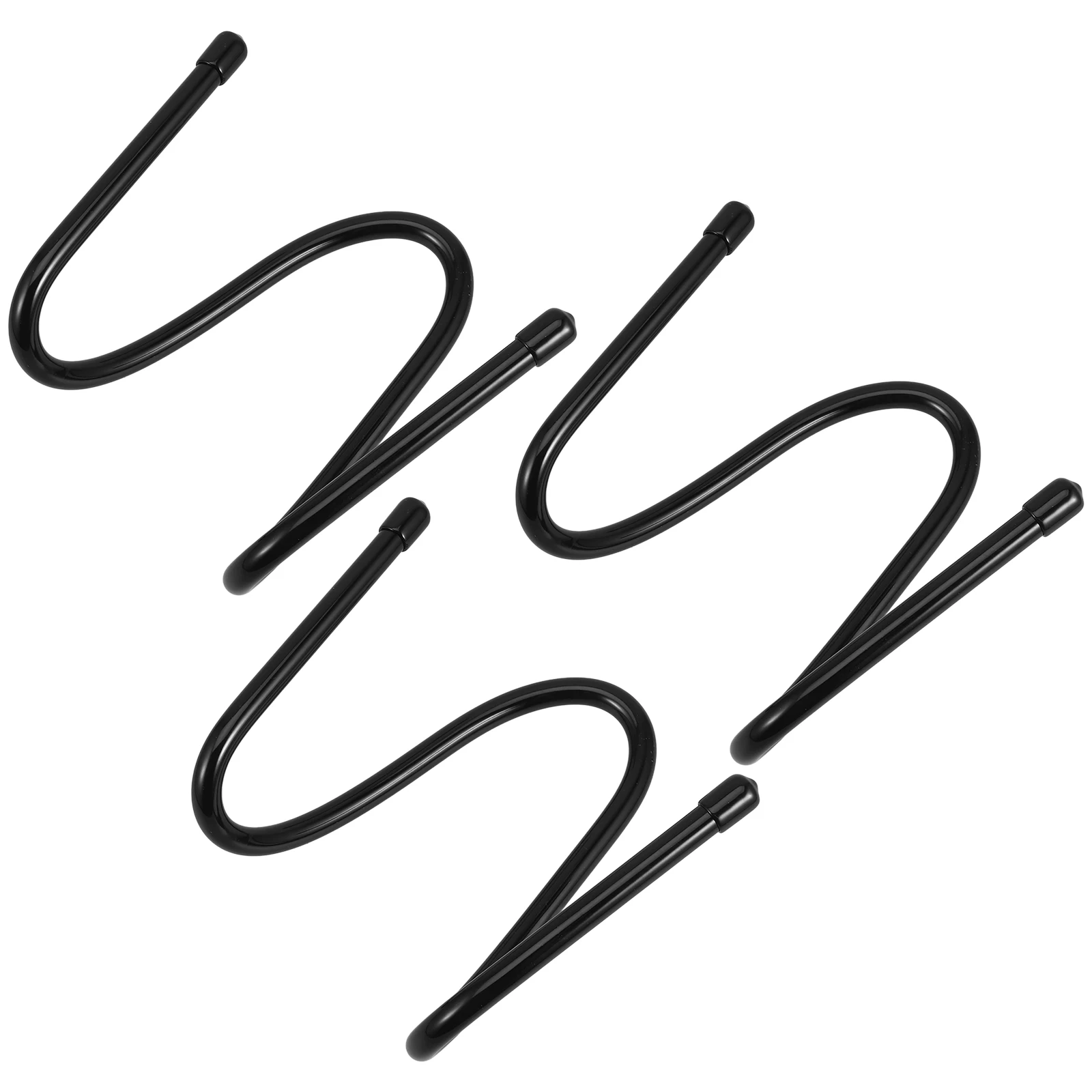 

3 Pcs Rolling Pin Holder Hanger Storage Closet Hooks Decorative Wall Universal Hat for Hanging PVC Iron Clothes