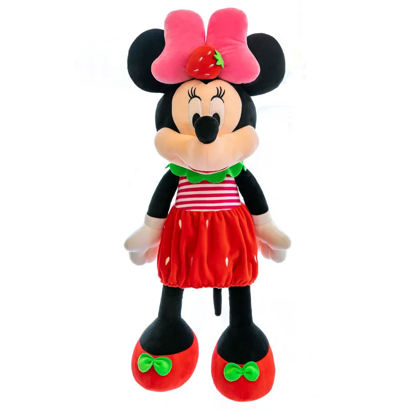 Jouet en peluche Qiqi Nini fraise de dessin animé mignon, joli oreiller pour Couple et enfants, décoration de maison, cadeau d'anniversaire pour filles et enfants