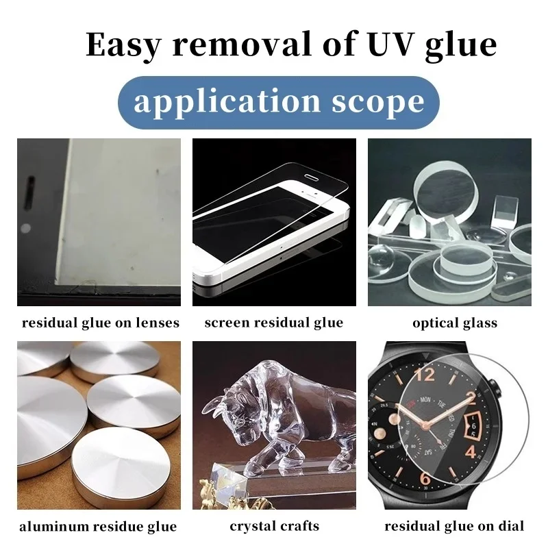 AD-2 Glue Remover For UV Shadowless Adhesive 500ML Degumming Agent Quickly Remove Optical Adhesive Tape Residual Glue
