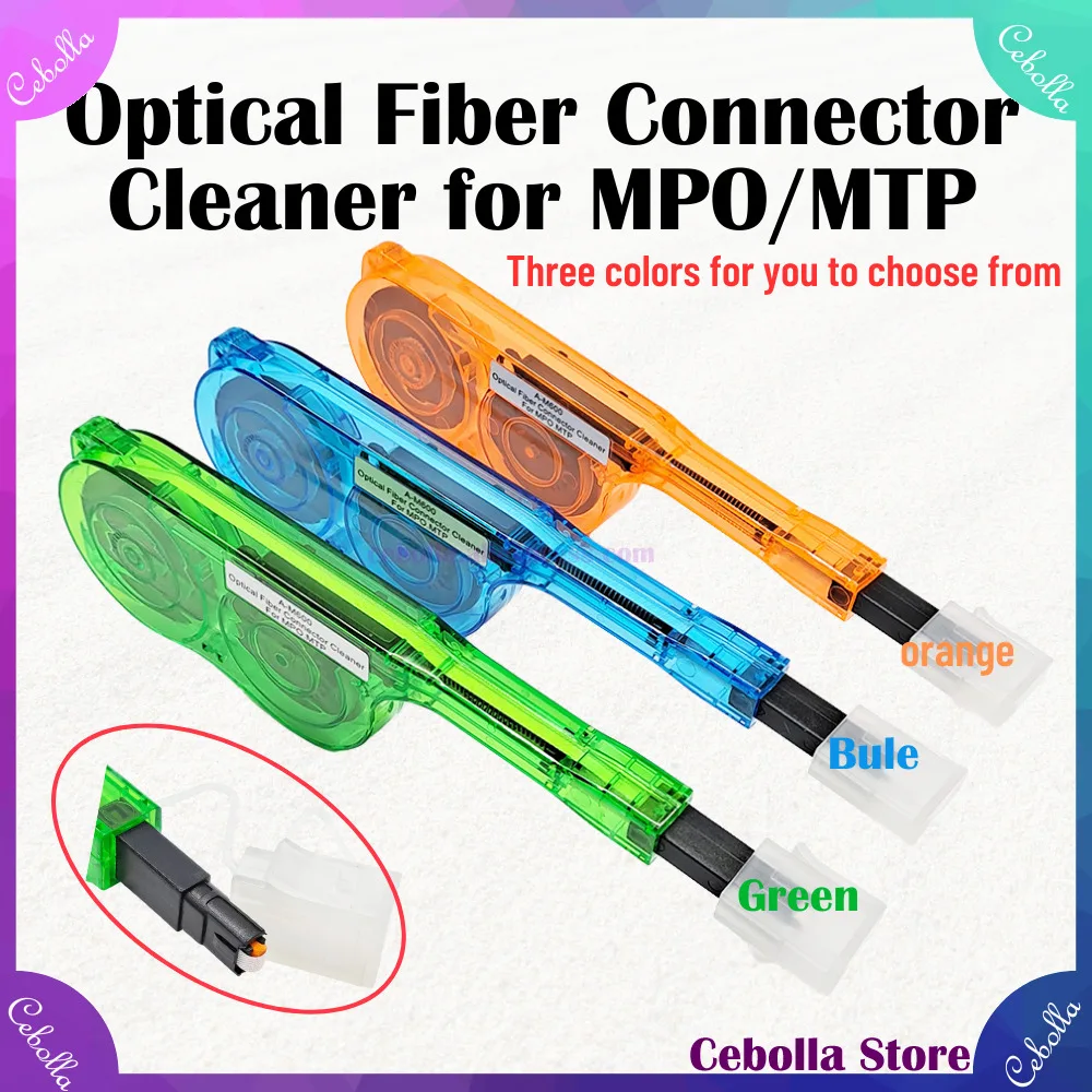 

Original Optical Fiber Cleaner MPO MTP One-Click Cleaner Optical Fiber Cleaner Pen Cleans Fiber Optic Connector Adapter