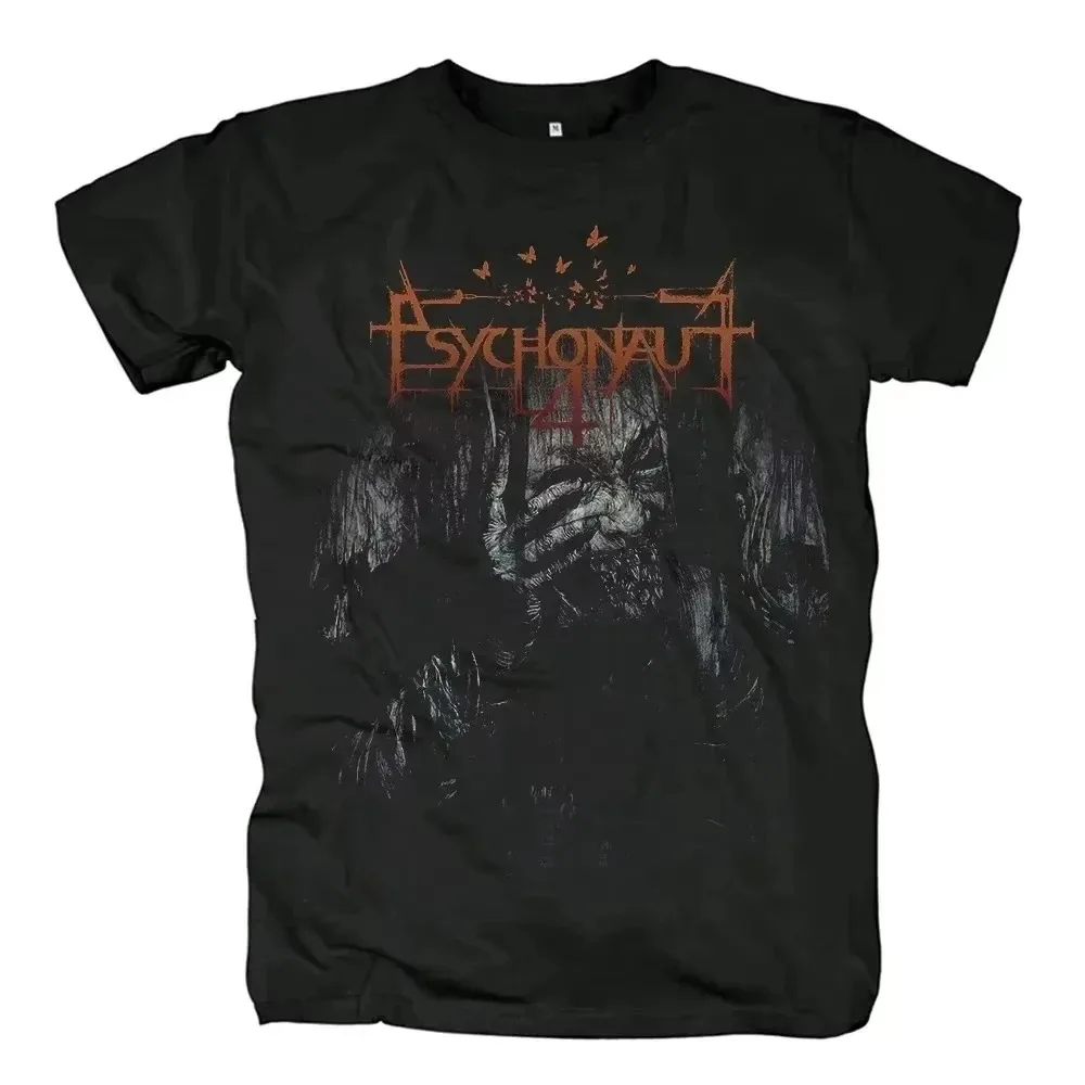 Psychonaut4 Black Metal Band Casual T-Shirt Herren- und Damen-Luxusmarken-Top 2026 New Band – Detail 2