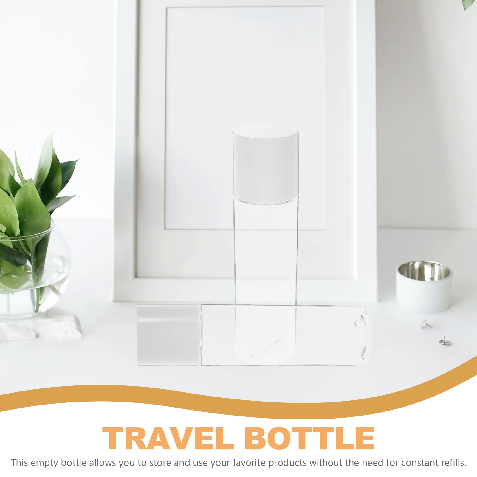 

4pcs Refillable Travel Bottles 150Ml Lotion Dispensers Leak Proof Containers For Skincare Toiletries Toiletry Bottles