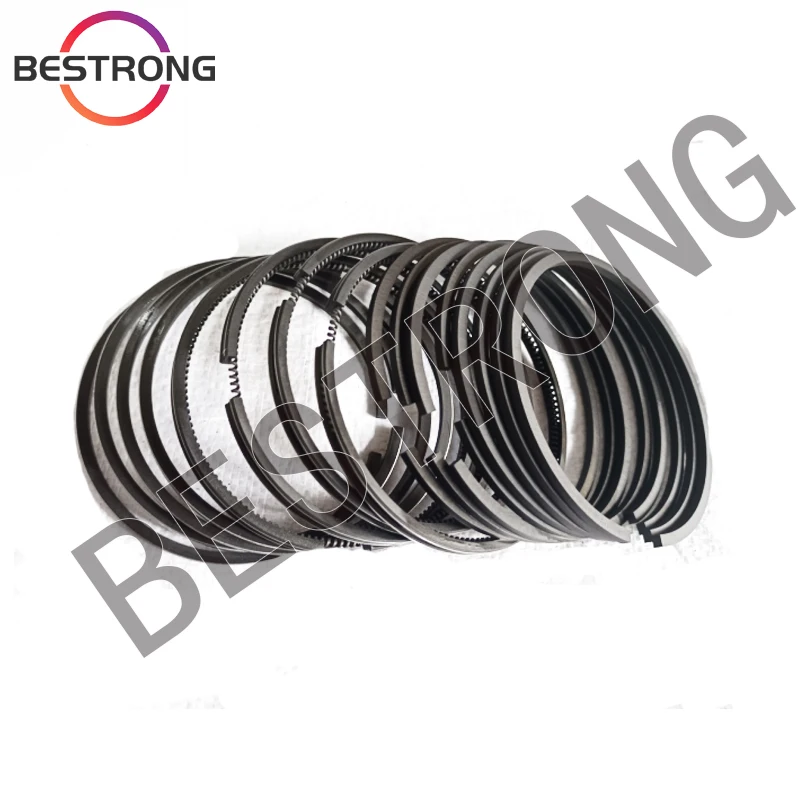 Piston Ring / Rings For WEIFANG K4100 K4100D K4100ZD Ricardo Diesel Generator Spare Parts