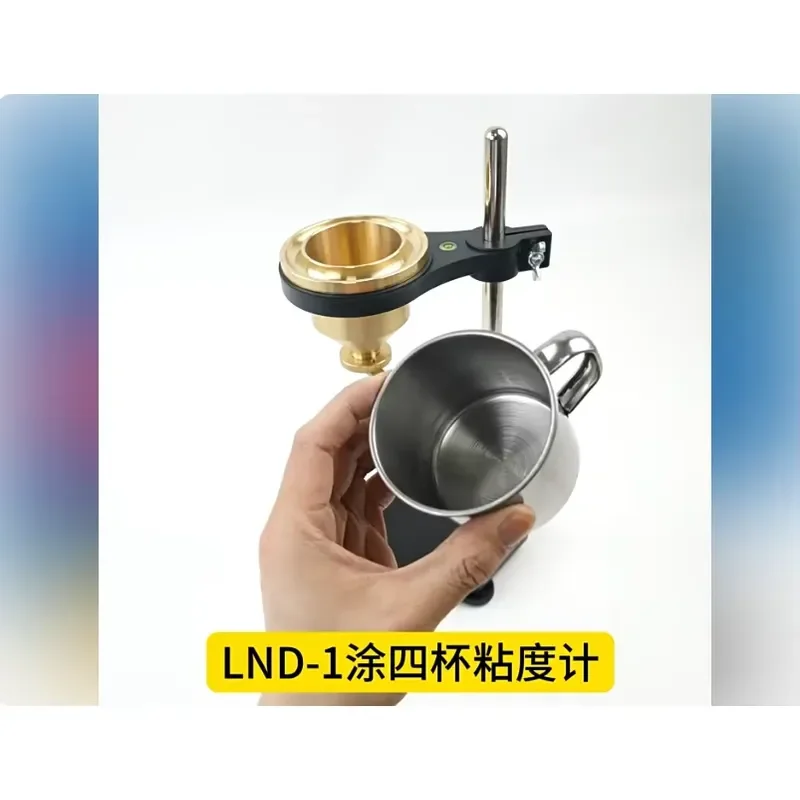 for LND-1A No 4 Paint Viscosity Cup Portable Coated Viscometer 4mm Nozzle for Paint Ink Viscosity Test
