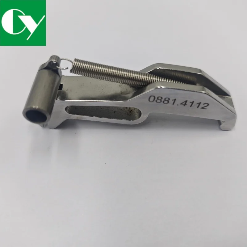 

Muller Martini 0881.4112 Gripper Assembly for Hard Cover Books Offset Paper Perfect Binding